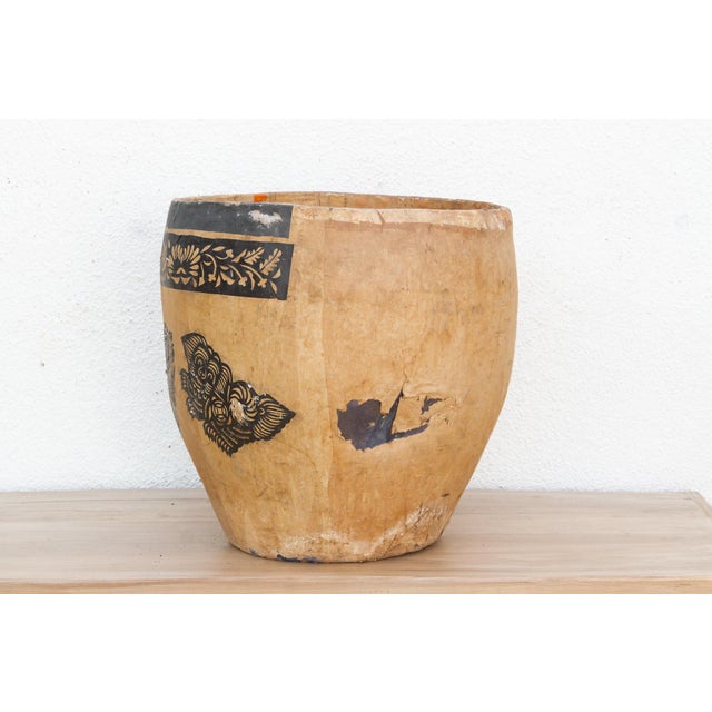 Mythical Guardian Paper Maché Basket For Sale In Los Angeles - Image 6 of 12