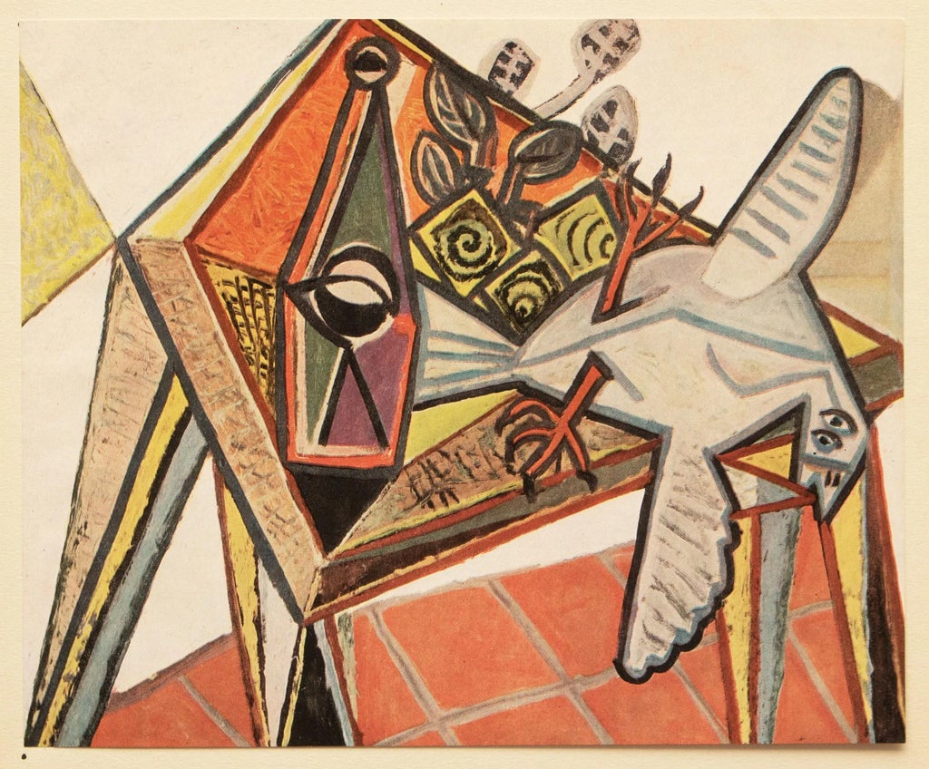 Pablo Picasso STILL LIFE ポスター フレーム付 1946 Pablo Picasso 