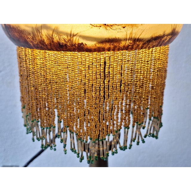 Antique Art Nouveau Bronze Table Lamp, 1920s For Sale - Image 4 of 17