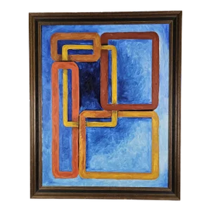 Original Mid 20th Century Modern Painting by Roberto Morassi
