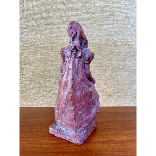 1970s Austin Production "Dress Up Girl" Brutalist Sculpture. For Sale - Image 10 of 17