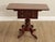 Wood Antique American Empire Mahogany Dropleaf Side Table For Sale - Image 7 of 12