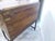 Antique Camphorwood Campaign Box on Stand For Sale - Image 4 of 5