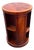 Late 20th Century Mahogany Revolving Bookcase Ethan Allen For Sale