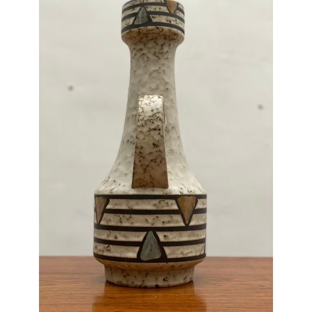 German Vase in Jasba Ceramic Form, 1960s For Sale - Image 9 of 16