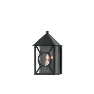 Currey & Company Ripley Small Outdoor Wall Sconce For Sale