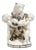 Standing Bear with Putti by Michael Powolny for Vienna Ceramics, 1910s For Sale