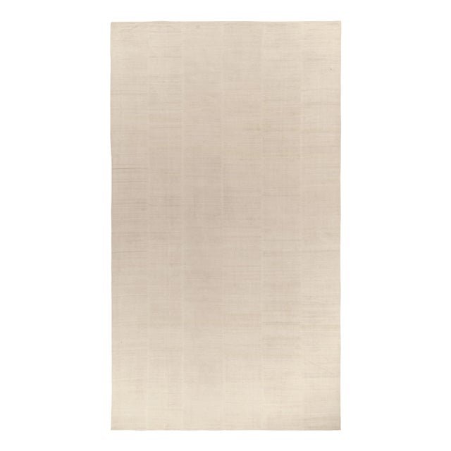 Handwoven in a blend of wool, hemp and linen, a rare 10x18 mid-century marvel from Rug & Kilim’s new curation of large-...