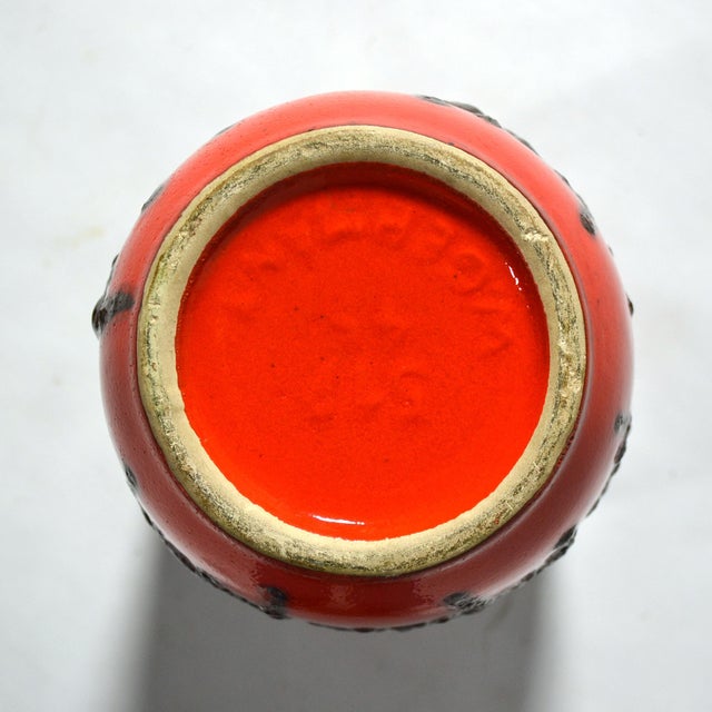 Ceramic Oversize West German "Fat Lava" Vase For Sale - Image 7 of 8