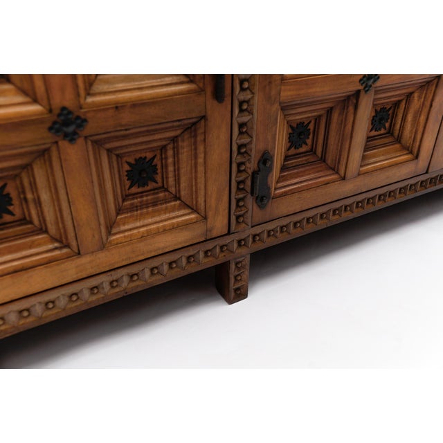 Large Brutalist Rustic Sideboard, 1960s For Sale - Image 15 of 18