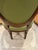 Asparagus Mid 20th Century Three Carved Frame Upholstered Dining Arm Chairs For Sale - Image 8 of 18