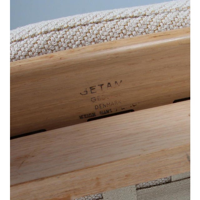 Lounge Chair in Oak by Hans J. Wegner for Getama, 1970s For Sale - Image 3 of 7