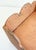 Salmon Primitive Wood Box With Scalloped Back For Sale - Image 8 of 14