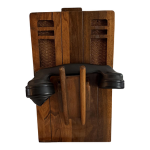 1930's Hand Crank Wall Mount Telephone