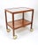 Bar Cart Serving Trolley by Julius Jirasek for Werkstätte Hagenauer, Vienna, 1930s For Sale - Image 18 of 18