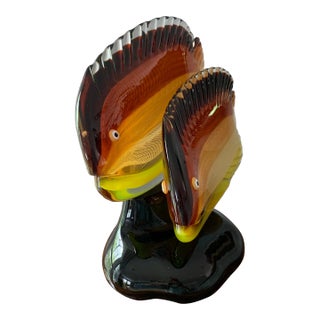 Contemporary Murano Glass Fish by Adriana Dalla Valentina For Sale