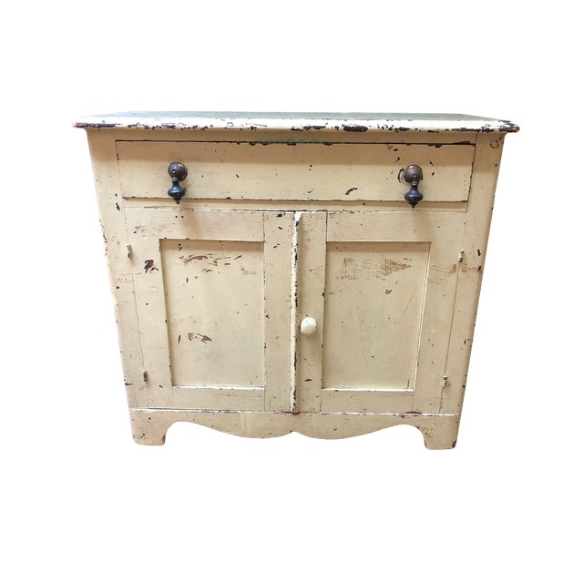 Late 19th Century French Country Cabinet For Sale