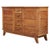 Patinated Oak Sideboard by René Gabriel, France, 1940s For Sale - Image 9 of 9