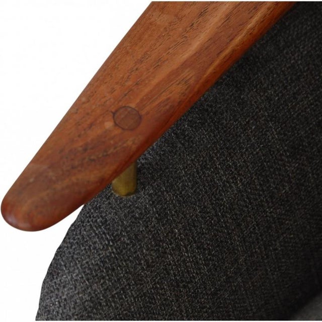 Gray NV53 Chairs by Finn Juhl for Niels Vodder, 1950s, Set of 2 For Sale - Image 8 of 18