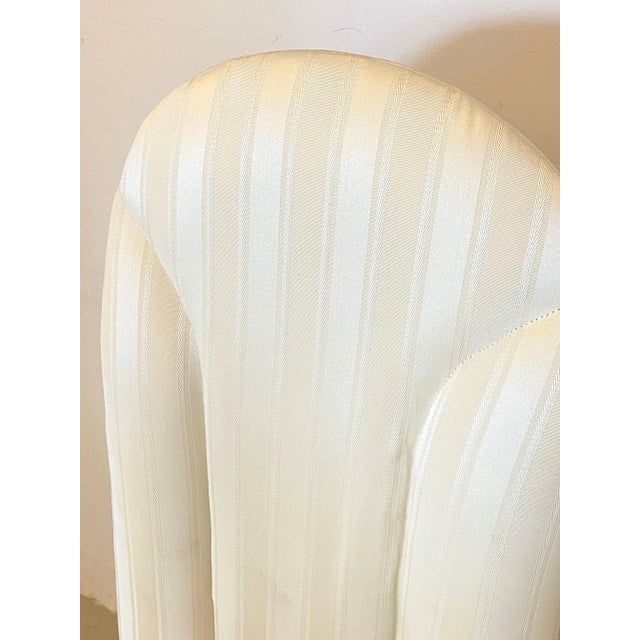 Golden Metal Dining Chairs, 1980s, Set of 6 For Sale - Image 9 of 10