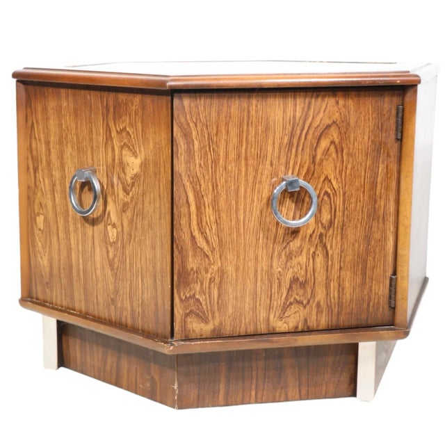 Late Mid Century End or Side Table After Baughman C 1970's For Sale - Image 10 of 12