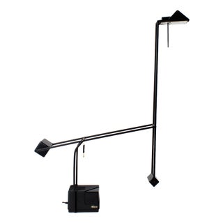 Spanish Fase Impala Table Lamp in Metal, 1980s For Sale