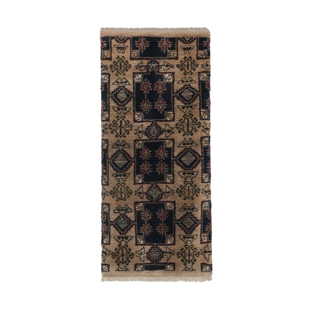 1960s Vintage Brown Turkish Tulu Rug 2'11'' X 6'4'' For Sale - Image 13 of 13