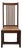 Canadel Furniture Solid Oak Mission Style Arts & Crafts Dining Side Chair W. Leather Seat 80110 - Made in Canada For Sale