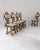 20th Century Vintage Belgian Oak Dining Chairs, Set of 6 For Sale In Greensboro - Image 6 of 11