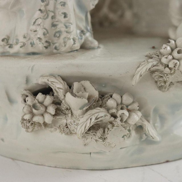 19th Century Sculpture in White Ceramic, Italy For Sale - Image 11 of 15