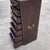 Wood Italian Campaign Style Brass Accent Inlay Lingerie Chest Dresser Chest Drawers For Sale - Image 7 of 10