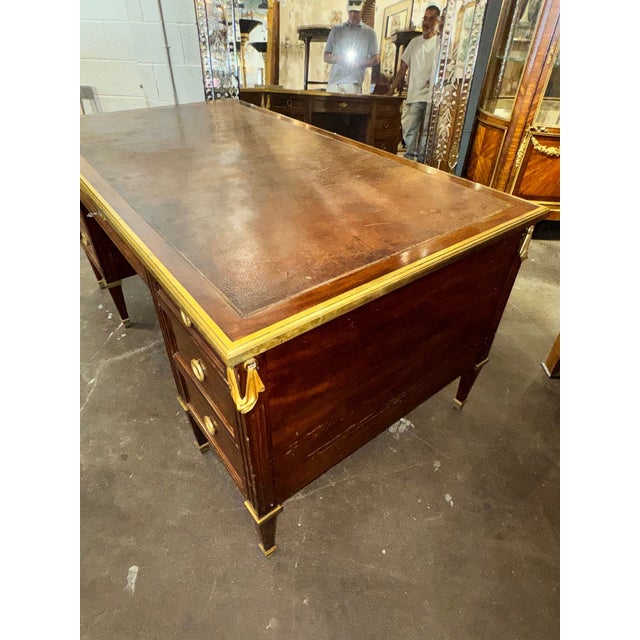 Wood 19th C. French Signed Paul Sormani Desk For Sale - Image 7 of 9