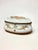 Signed Hand Painted Antique Porcelain Hinged Oval Dresser Box or Jewelry Casket. For Sale - Image 12 of 13