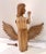 Wood Large Carved Wood Angel Sculpture For Sale - Image 7 of 10