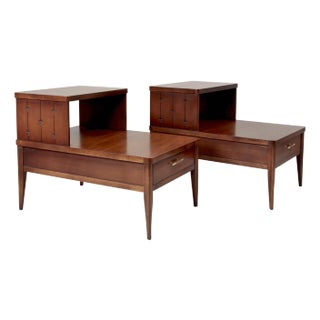 1960s Mid Century Broyhill Saga Nightstands - A Pair For Sale