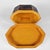 Brown Vintage Maitland Smith Decagon Georgian Style Faux Tortoise Shell Decorative Box Caddy For Sale - Image 8 of 10