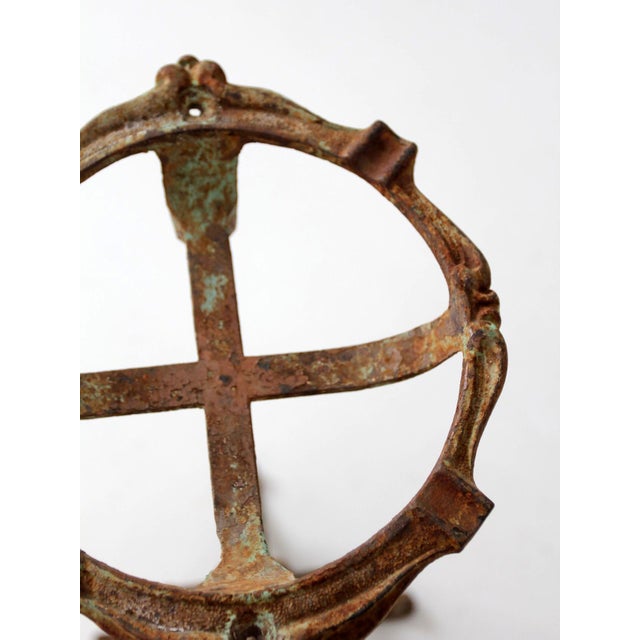 Late 19th Century Antique Victorian Iron Plant Stand For Sale - Image 5 of 17