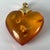 Large Vintage French Puffy Heart Charm Pendant in 18 Karat Yellow Gold, 1960s For Sale - Image 16 of 18