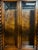 Bookcase or Display Cabinet Burl Wood and Twist Columns, Mid 20th Century. Barley twist columns in a Jacobean style. Upper...
