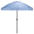 Baby Blue Panza 9 Ft Crank Umbrella, Baby Blue/Brown Pole For Sale - Image 8 of 8