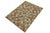 Rustic Eclectic Balochi Blue/Rust Wool Rug - 5'1''x8'2'' For Sale - Image 3 of 10