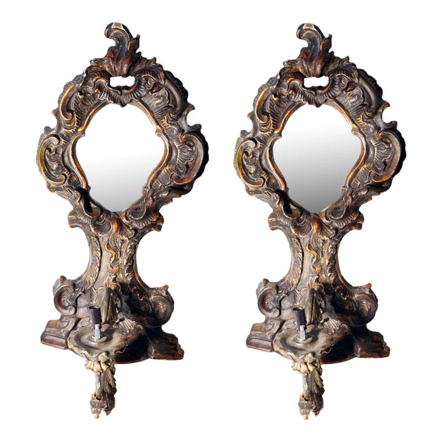 18th Century Italian Sconces - a Pair For Sale