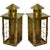 Vintage Handcrafted Decorative Metal Lantern or Wall Sconce - A Pair For Sale - Image 14 of 14