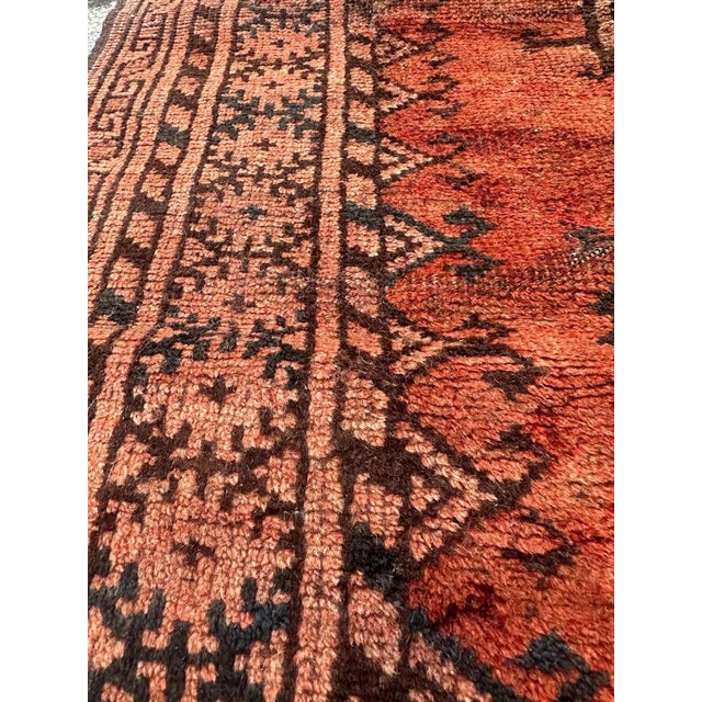 Mid-Century Turkmen Rug, 1940s For Sale - Image 16 of 18
