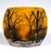Art Nouveau Cameo Vase with Winter Landscape by Daum Nancy, France, 1900 For Sale - Image 6 of 8
