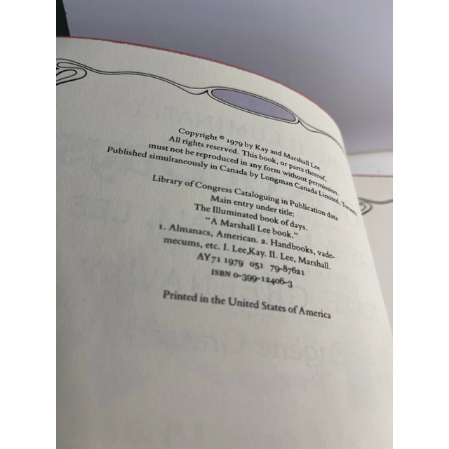 Illustration 1979 Illuminated Book of Days Greenaway Book For Sale - Image 3 of 12