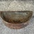 Late 20th Century Neoclassical Cast Iron Half Round Wall Fountain Bowl Lavabo Garden Planter Pot For Sale - Image 4 of 13