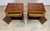 Mid-Century Modern Mid Century Modern Milo Baughman Style Burlwood & Walnut Nightstands For Sale - Image 3 of 12