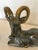 Striking Mid-Century Modern Mixed-Metal Ram Sculptures - a Pair For Sale In Philadelphia - Image 6 of 9