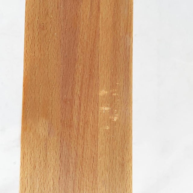 Modern Italian Glass Wood Steel Dining Table Frate by Enzo Mari for Driade, 1973 For Sale - Image 13 of 15